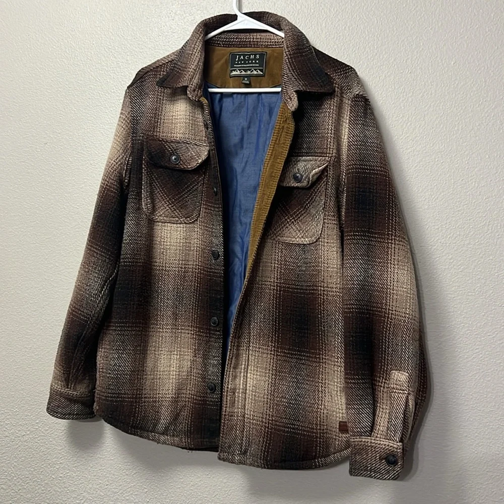 Jachs New York Wool Blend Shirt Jacket